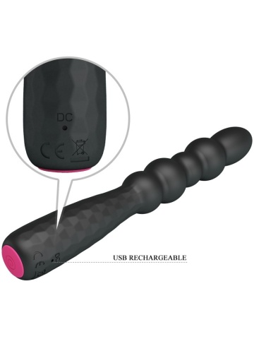 Analni silikonski vibrator | Monroe Black - Img 4