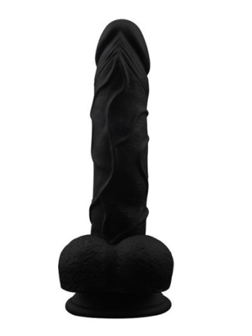 Crni realistični dildo | Labour 20 cm - Img 3