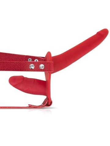 Dupli Strap On | Double Strap Red - Img 2