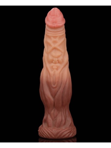 Egzotični realistični animalni dildo | Silicone Nature Cock 24,5 cm - Img 2
