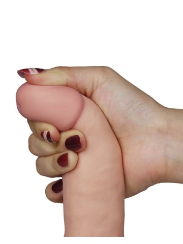 Mekani realistični vibro dildo | Ultra soft 19 cm - Img 4