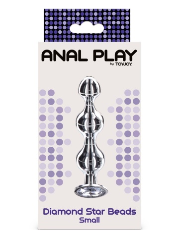Metalni analni plug sa kristalom | Diamond Star