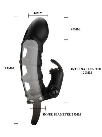 Navlaka za penis sa vibro zekom | Cuper - Img 5