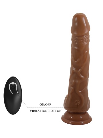 Pokretljiv i punjiv Vibro Dildo na daljinski | Bodach Rechargeable - Img 4