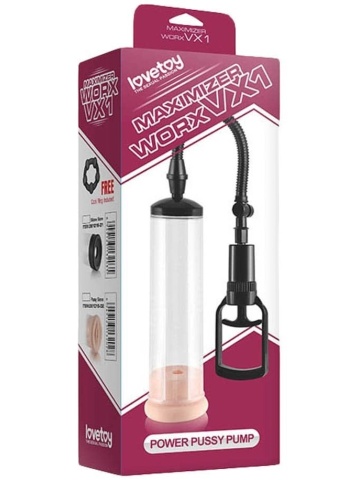 Pumpa za penis sa vaginom | Worx VX Pussy Pump