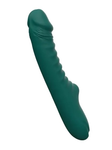 Rebrasti silikonski vibrator | Enyalius Green - Img 3