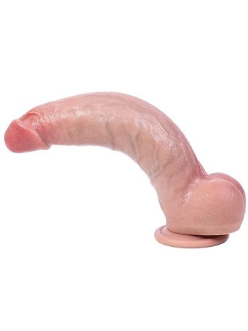 Savitljivi silikonski dildo | Hyper Realistic 25 cm - Img 4