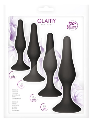 Set Silikonskih Analnih Plugova | Glamy Anal Set
