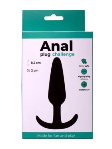 Silikonski analni plug 8.2 cm | Silicone Anal Plug