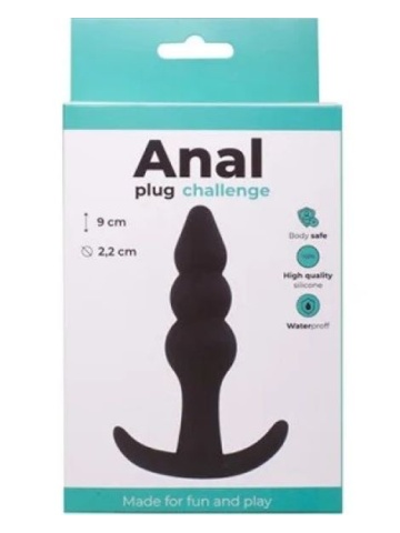 Silikonski Analni Plug 9 cm | Silicone Anal Plug
