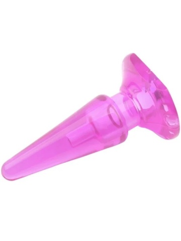 Silikonski analni plug | Hi Basic Pink - Img 3