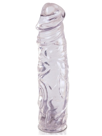 Silikonski dildo | Millenium White Jelly L - Img 2