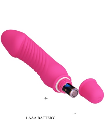 Silikonski pink mini vibrator | Stev - Img 6