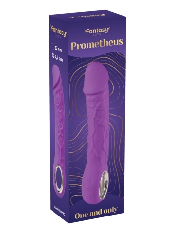 Silikonski Vibrator sa grejanjem | Prometheus Lila