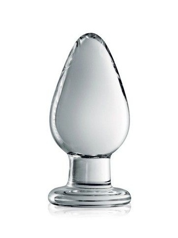 Stakleni analni plug | Glossy 25 Clear - Img 2
