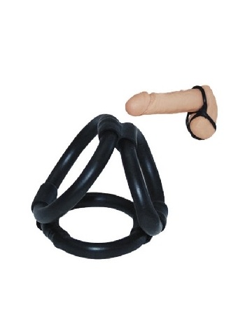 Trostruki prsten za penis i testise | Tri3Ring - Img 2