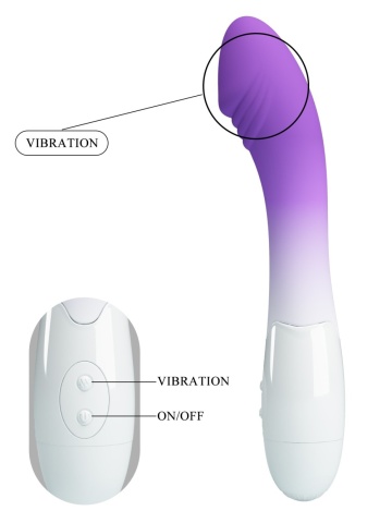 Vibrator za G-tačku | Elemental Purple/white - Img 6