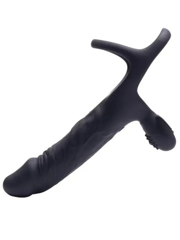 Vibriro dildo za duplu penetraciju | Hephaestus Vibrating Double Penetrator - Img 5