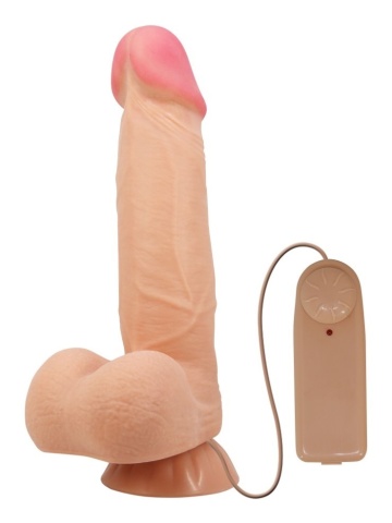 Vibro dildo sa kožicom | Sliding Skin 21,8 cm - Img 3