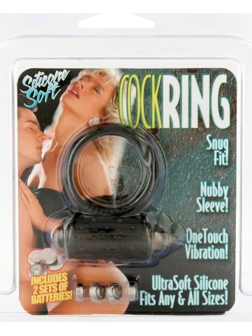 Vibro prsten | Cock Ring Black