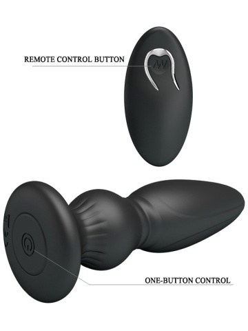 Analni punjivi vibrator na daljinski | Mr. Play Super Power I - Img 4