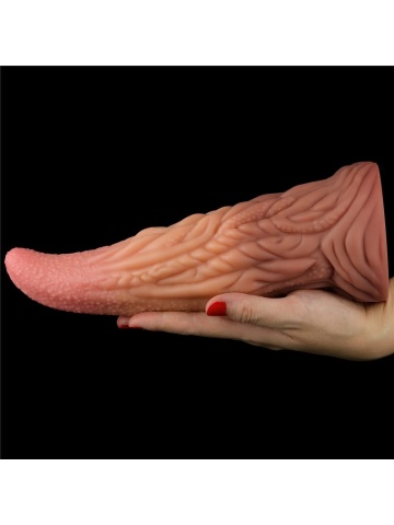 Animal Style Silikonski Dildo | Tongue Silicon Dildo 25 cm - Img 4