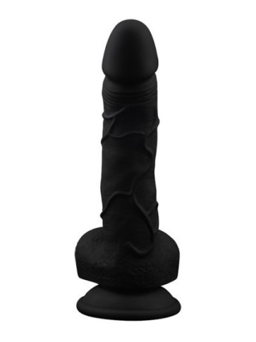 Crni realistični dildo | Labour 20 cm - Img 4