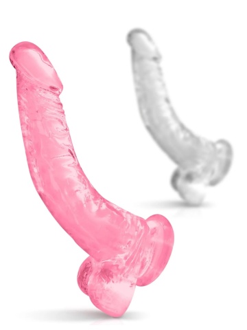 Dildo | Pure Jelly Pink 22 cm - Img 5
