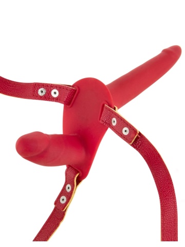 Dupli Strap On | Double Strap Red - Img 3