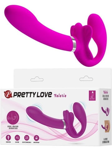 Dupli Strap On vibro | Valerie