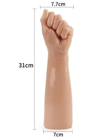 Fisting dildo realistična šaka | Realistic Bitch Fist 30,5 cm - Img 7