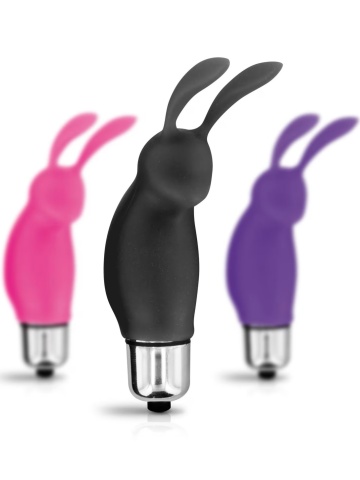 Klitoralni vibrator Zeka | Mini Rabbit Black - Img 4