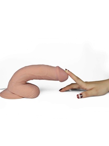 Mekani realistični vibro dildo | Ultra soft 22 cm - Img 4