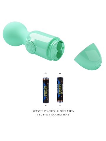 Mini vibrator za klitoris | Mini Wand Green - Img 6