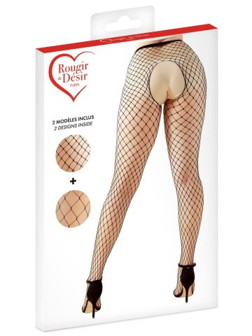 Pakovanje 2 para mrežastih čarapa | Sexy Tights 1+1 - Img 2