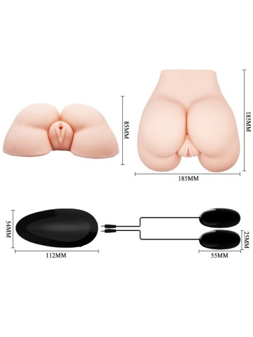 Realistična vibro vagina | Crazy Bull Vibro Us - Img 7