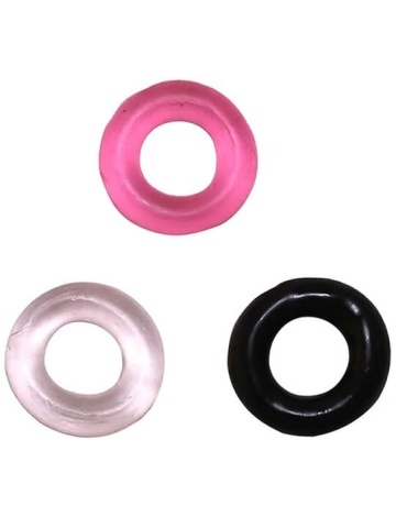 Set 3 prstena razlicite boje | Multicolor Rings
