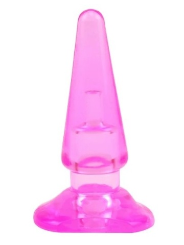 Silikonski analni plug | Hi Basic Pink - Img 2