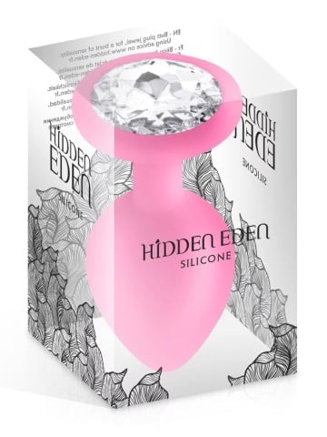 Silikonski analni plug Pink | HIdden Eden