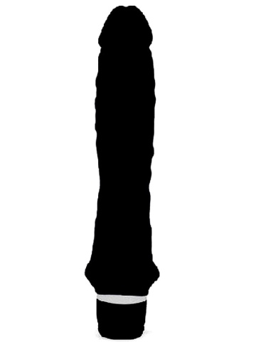 Silikonski vibrator | Classic Black XL - Img 2