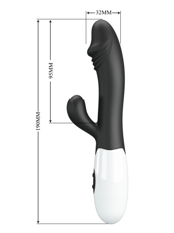 Silikonski vibrator | Snappy Black - Img 7