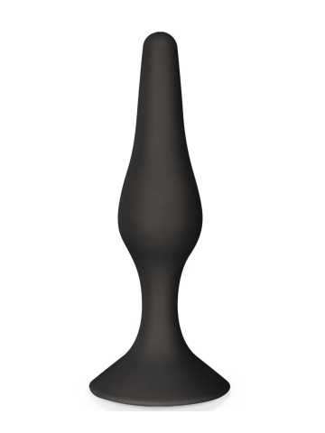 Silionski analni plug | Glamy Soft Black S - Img 2