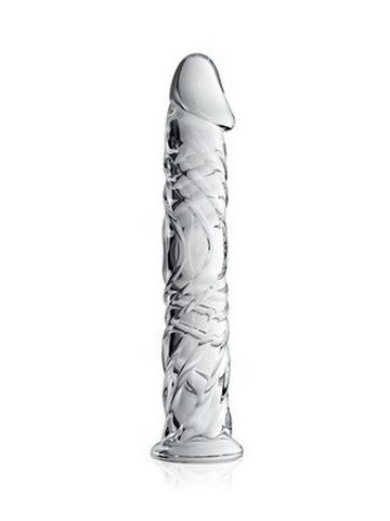Stakleni Dildo | Glossy Dildo 4 Clear - Img 2