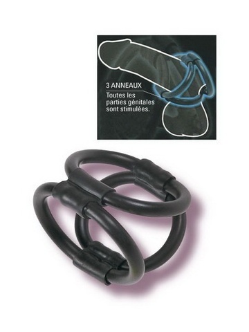 Trostruki prsten za penis i testise | Tri3Ring - Img 3