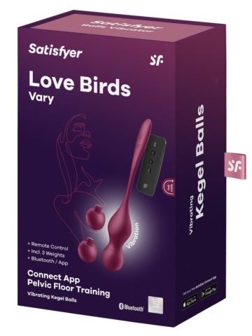 Vaginalne vibro kuglice na daljinski | Love Birds Vary