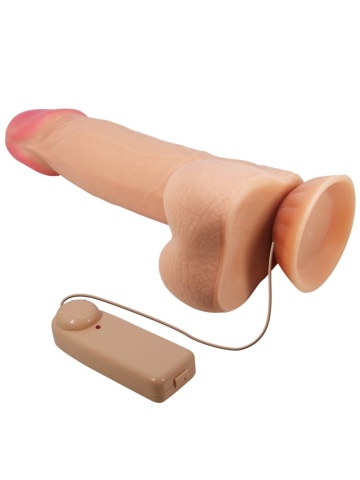 Vibro dildo sa kožicom | Sliding Skin 21,8 cm - Img 4