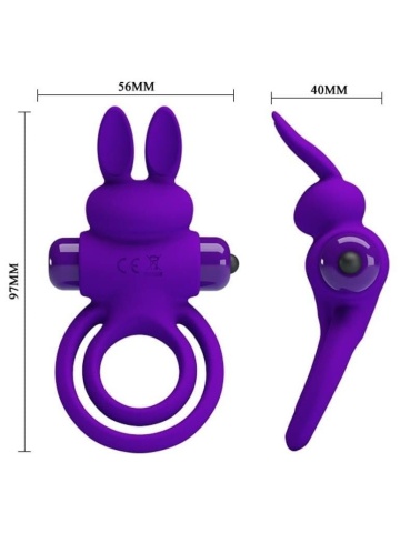 Vibro prsten za penis i testise | Zeka Lila - Img 6