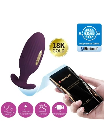 Analni vibro plug sa aplikacijom | Jefferson - Img 2