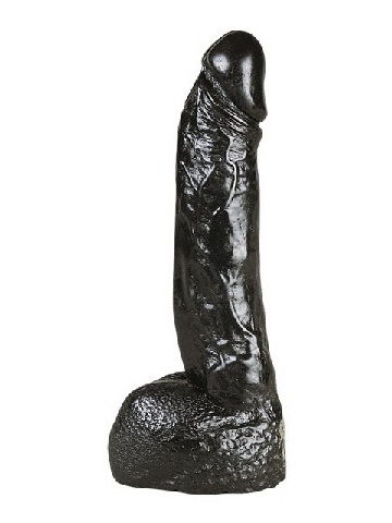 Crni dildo 20 cm | All Black 2