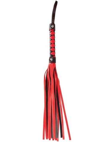 Crno-crveni bič | Black & Red Flogger 51 cm - Img 3